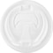 Dart Optima Reclosable Lid, 12-24oz Foam Cups, White, PK100 PK 16RCL - alternate 5